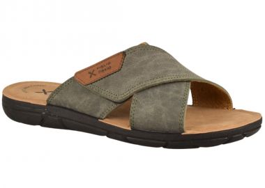 Παντόφλες ανδρικές | Ανατομικές | Tiglio | 554861 | Λαδί - Tiglio - 